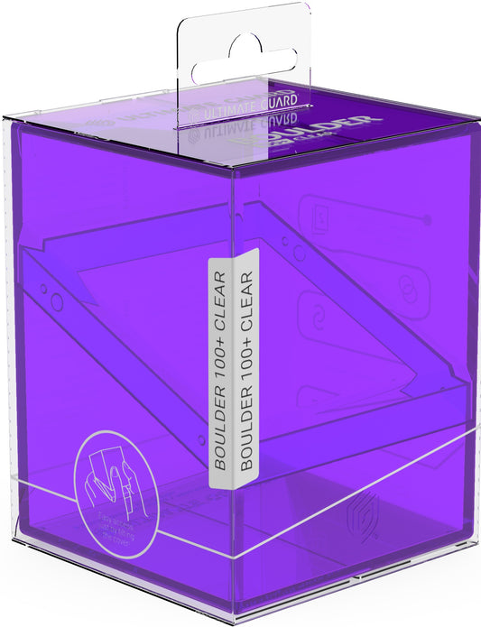 UG DECK CASE BOULDER 100+ CLEAR AMETHYST (24)