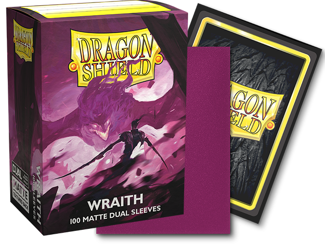 DRAGON SHIELD SLEEVES DUAL MATTE WRAITH 100CT