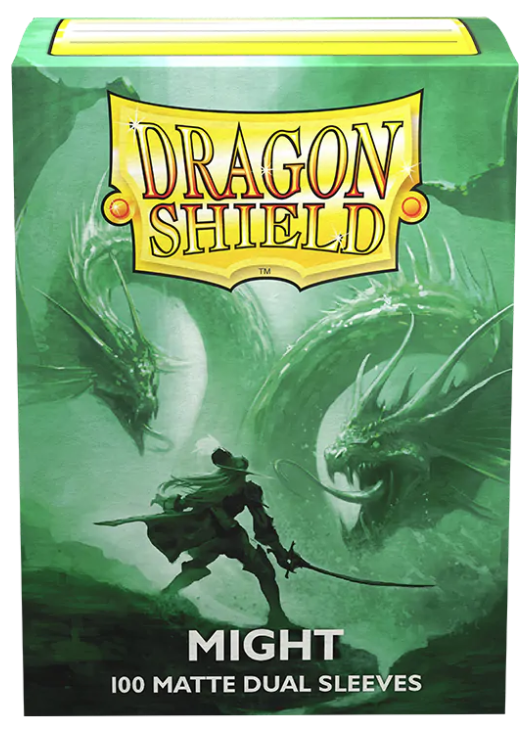 DRAGON SHIELD SLEEVES DUAL MATTE MIGHT 100CT