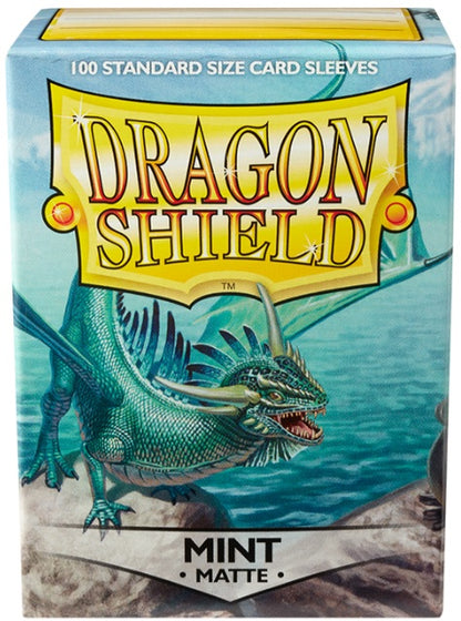 DRAGON SHIELD SLEEVES MATTE MINT 100CT