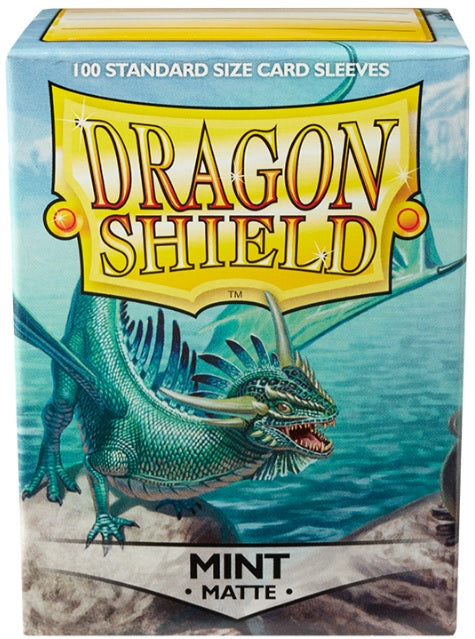 DRAGON SHIELD SLEEVES MATTE MINT 100CT