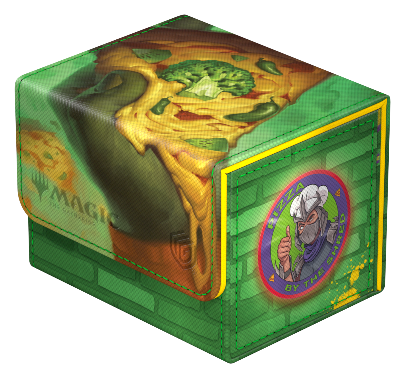 UG DECK CASE SIDEWINDER 100+ XENOSKIN MTG TEENAGE MUTANT NINJA TURTLES - FOREST