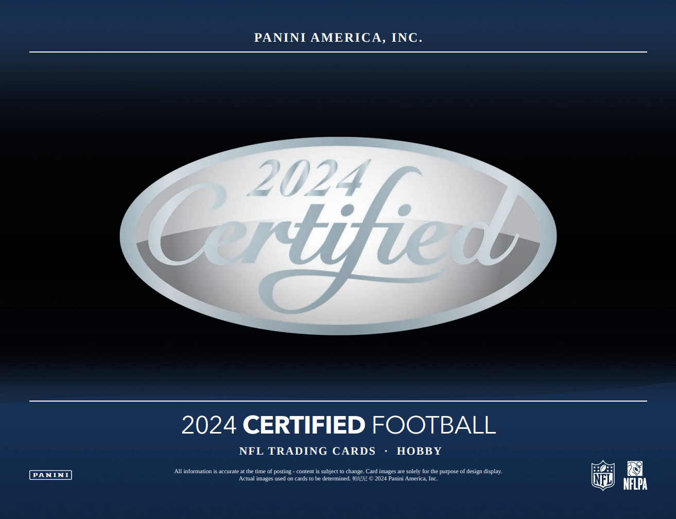 PANINI CERTIFIED FOOTBALL 2024