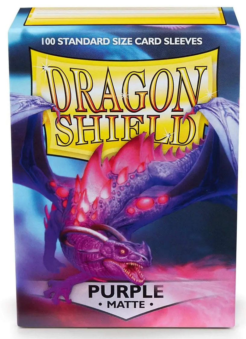 DRAGON SHIELD SLEEVES MATTE PURPLE 100CT