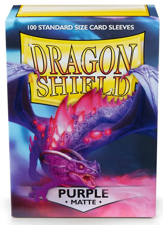 DRAGON SHIELD SLEEVES MATTE PURPLE 100CT