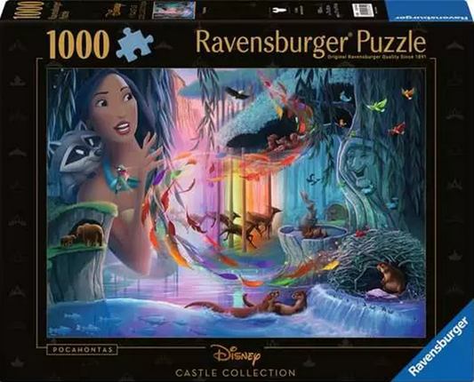 DISNEY CASTLE: POCAHONTAS 1000 PC