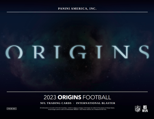 PANINI ORIGINS FOOTBALL 2023 INTERNATIONAL BLASTER