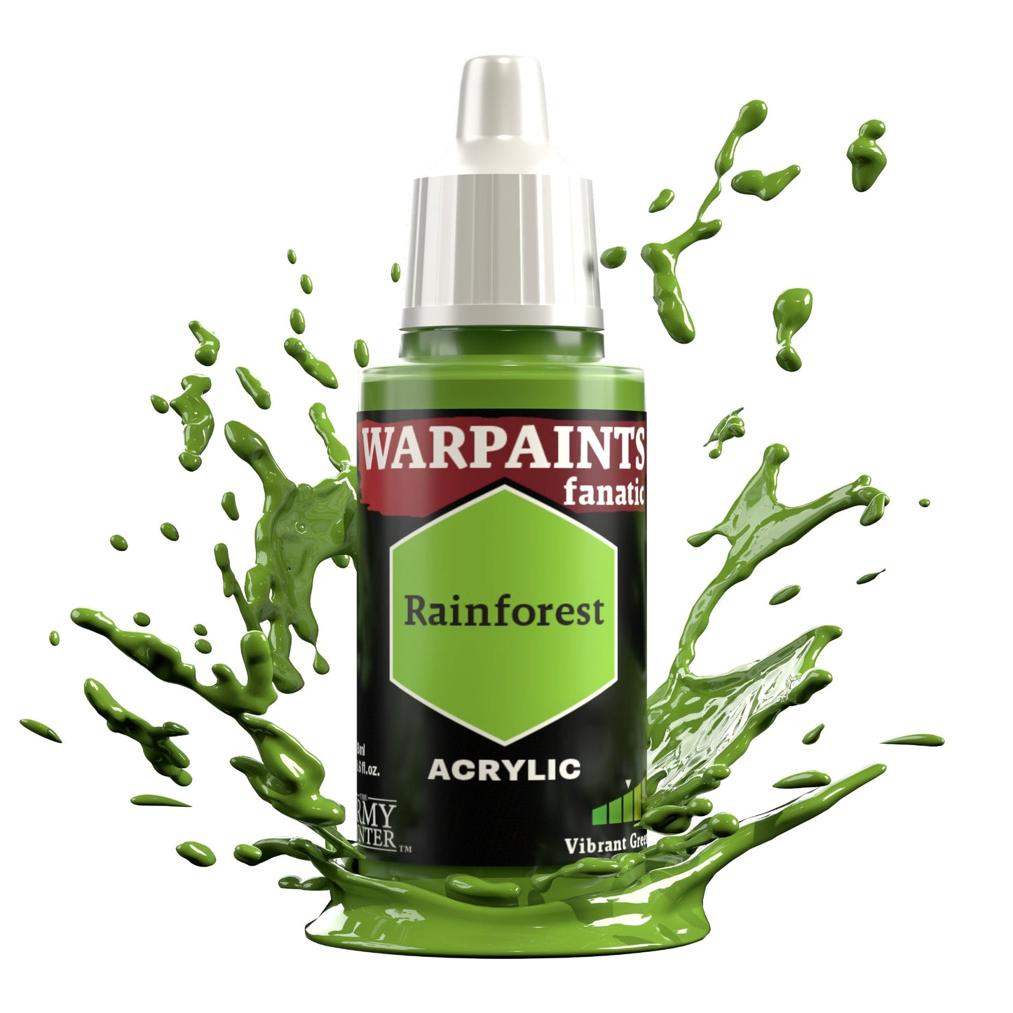 WARPAINTS: FANATIC ACRYLIC RAINFOREST