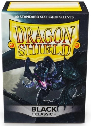 DRAGON SHIELD SLEEVES CLASSIC BLACK 100CT