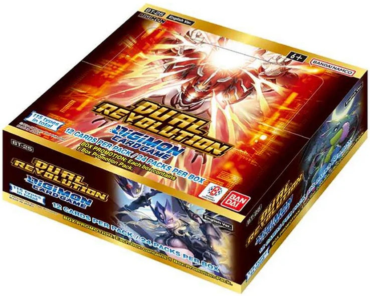 DIGIMON CG BT-25 DUAL REVOLUTION BOOSTER