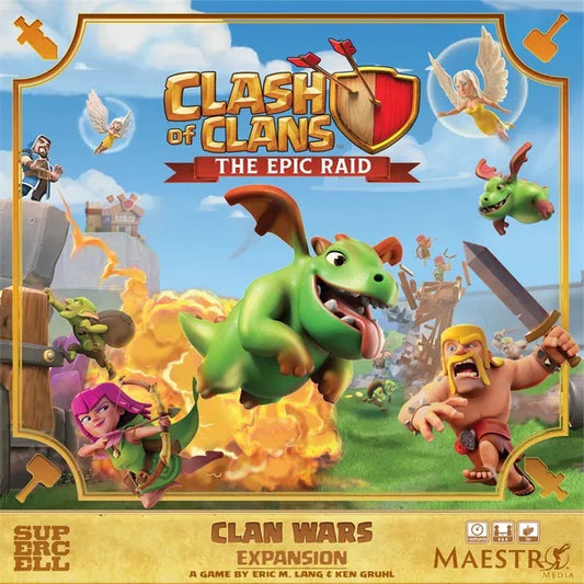 CLASH OF CLANS: THE EPIC RAID CLAN WARS EXPANSION