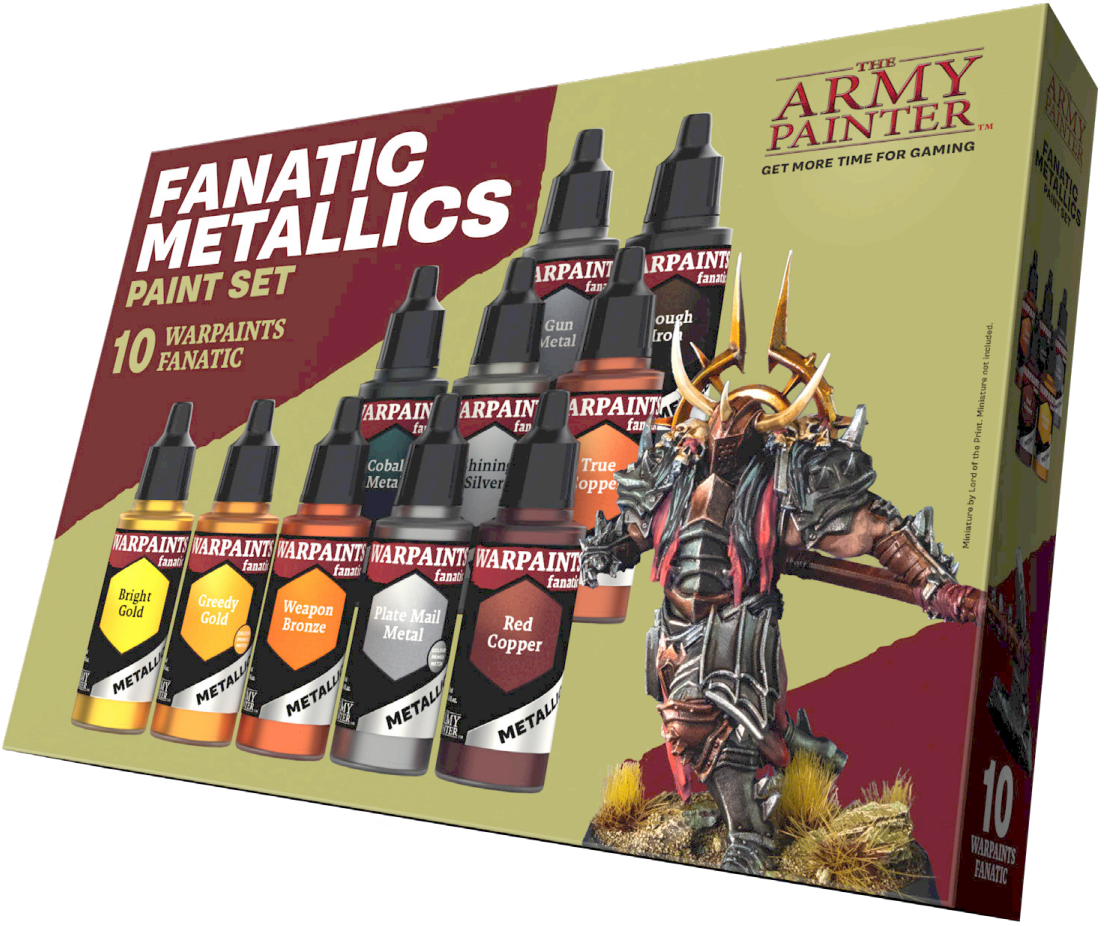 WARPAINTS: FANATIC METALLICS PAINT SET