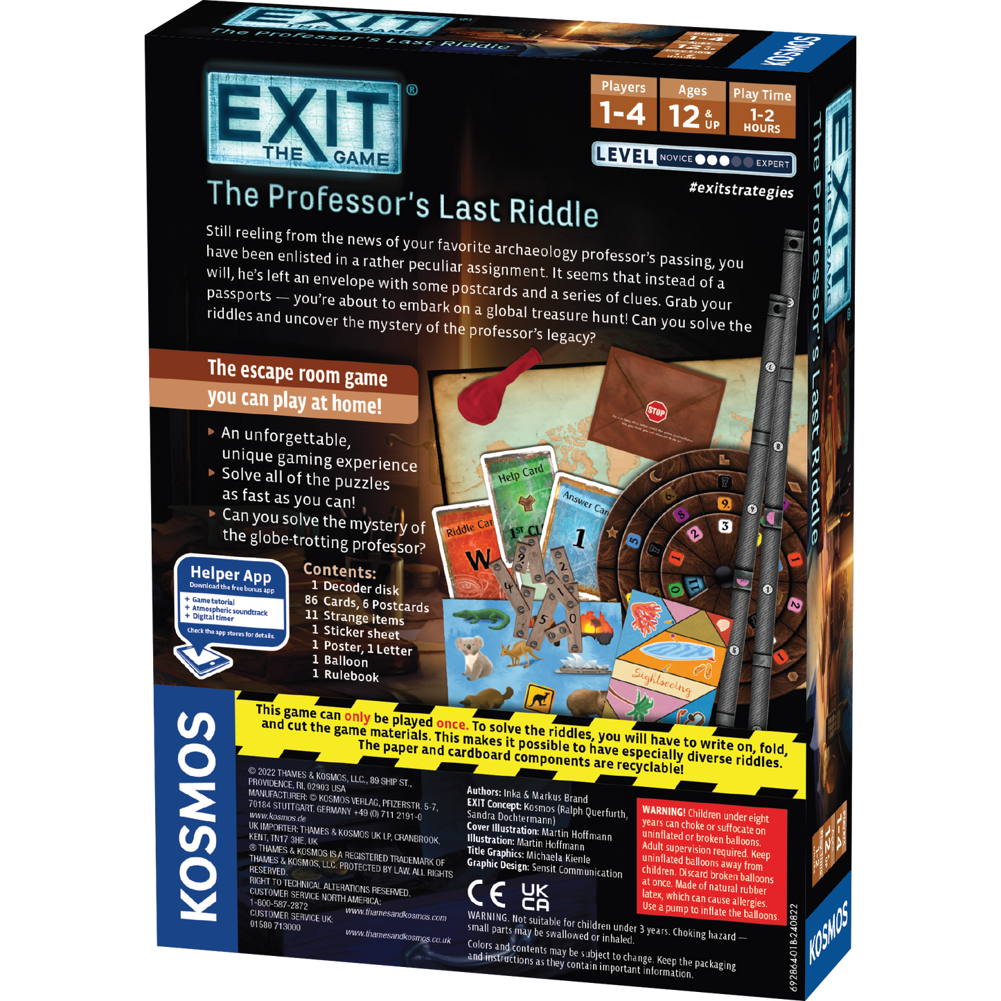 Exit The Game (The Professor's Last Riddle)