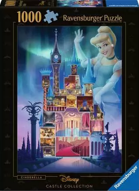 DISNEY CASTLE: CINDERELLA 1000 PC PUZZLE