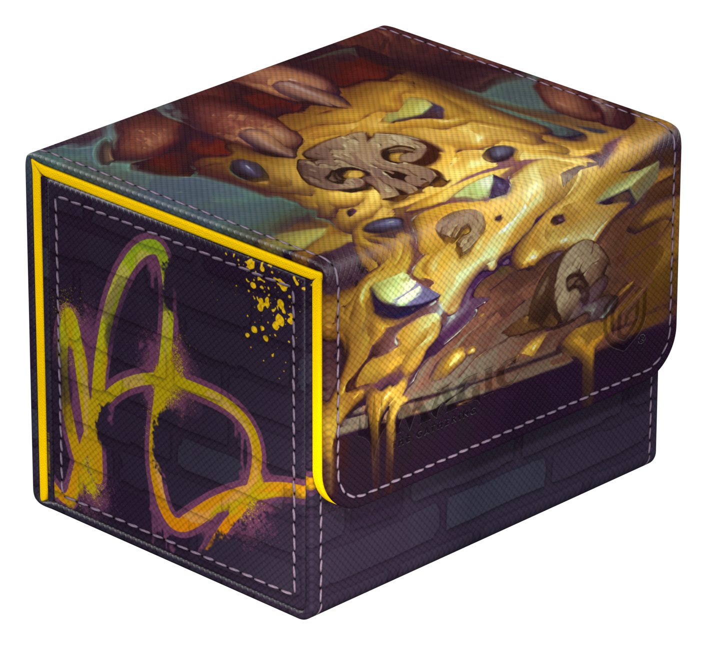 UG DECK CASE SIDEWINDER 100+ XENOSKIN MTG TEENAGE MUTANT NINJA TURTLES - SWAMP