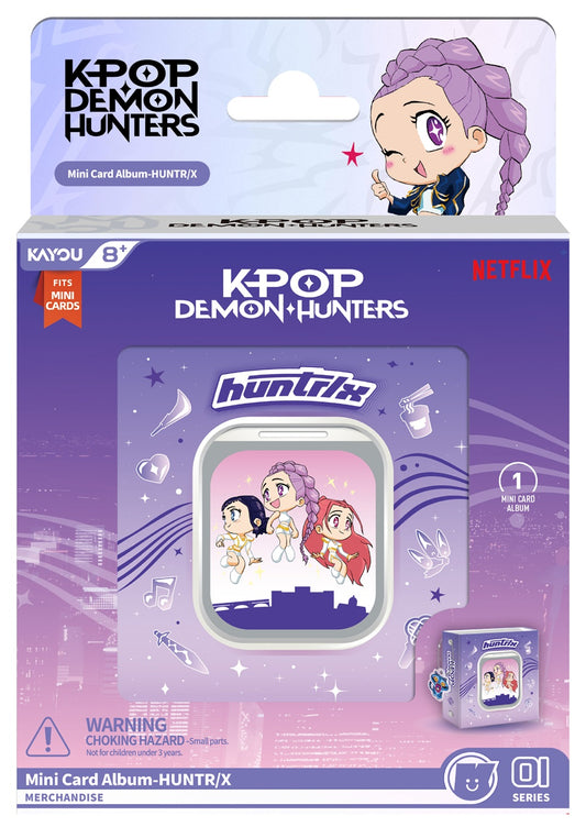 KPOP DEMON HUNTERS MINI CARD ALBUM HUNTR/X