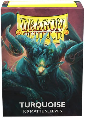 DRAGON SHIELD SLEEVES TURQUOISE 100CT