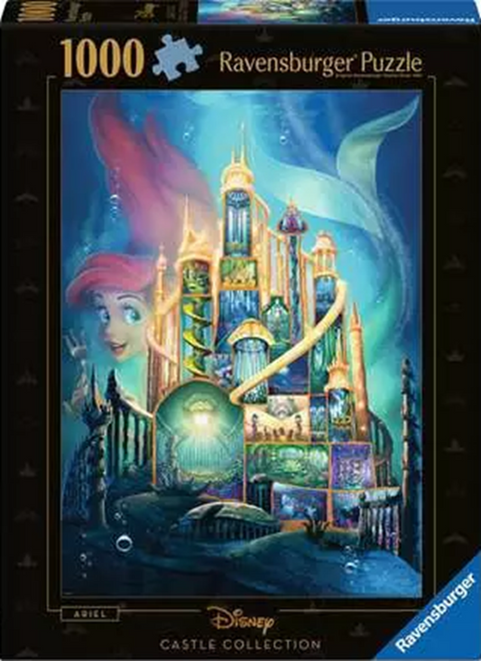 DISNEY CASTLE: ARIEL 1000 PC PUZZLE