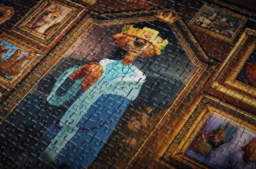 DISNEY VILLAINOUS: PRINCE JOHN 1000PC PUZZLE