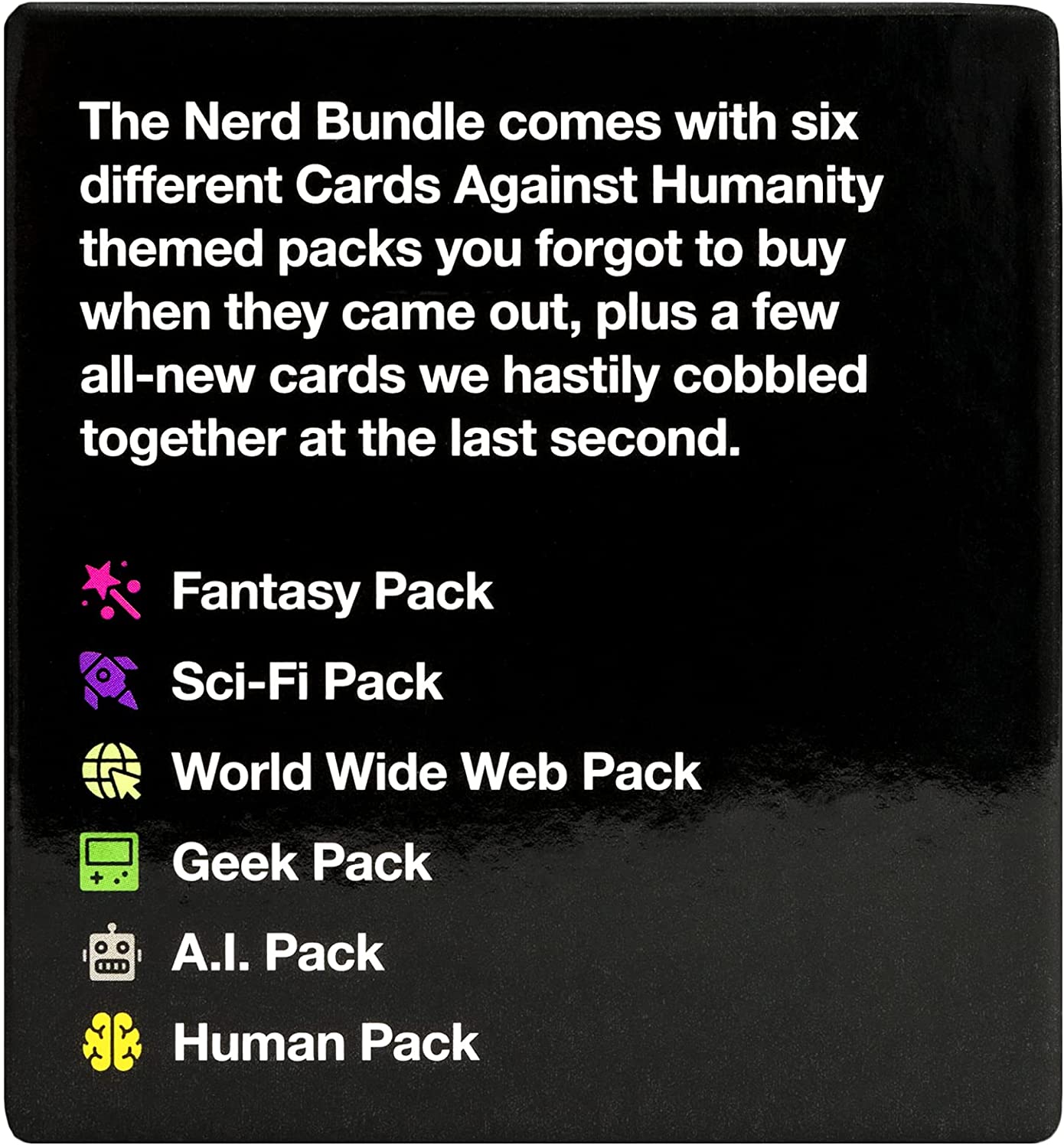Cards Against Humanity (Nerd Bundle)