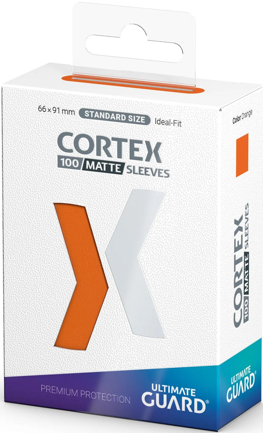 UG SLEEVES CORTEX STD MATTE ORANGE 100CT (60)