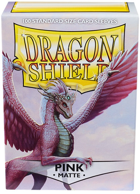 DRAGON SHIELD SLEEVES PINK 100CT
