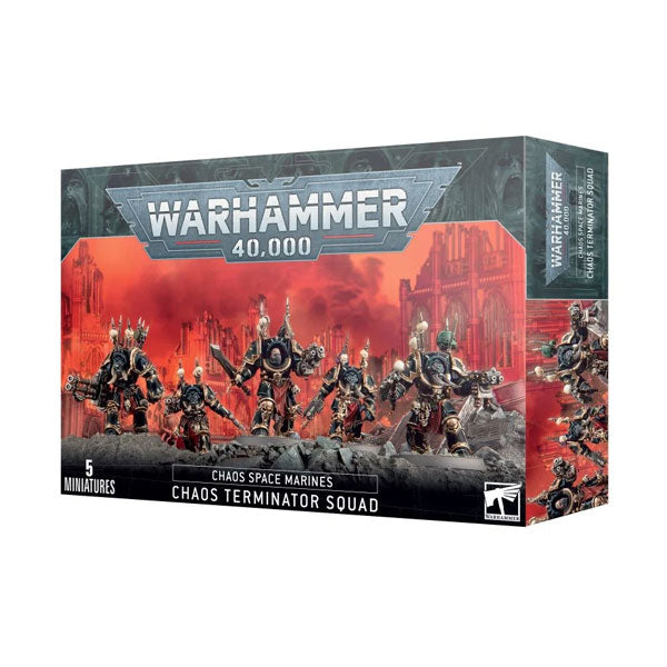 Warhammer 40k - Chaos Space Marines (Chaos Terminator Squad)