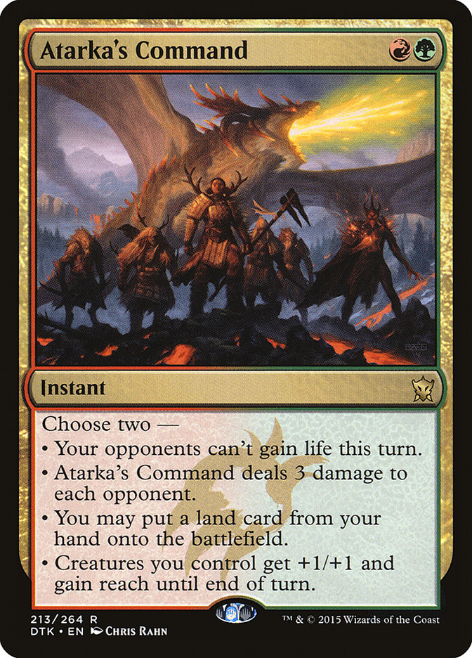 Atarka's Command [Dragons of Tarkir]