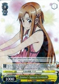 Asuna's Special Moment (SAO/S26-E003 R) [Sword Art Online Vol.2]