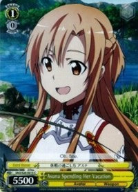 Asuna Spending Her Vacation (SAO/S26-E015 C) [Sword Art Online Vol.2]