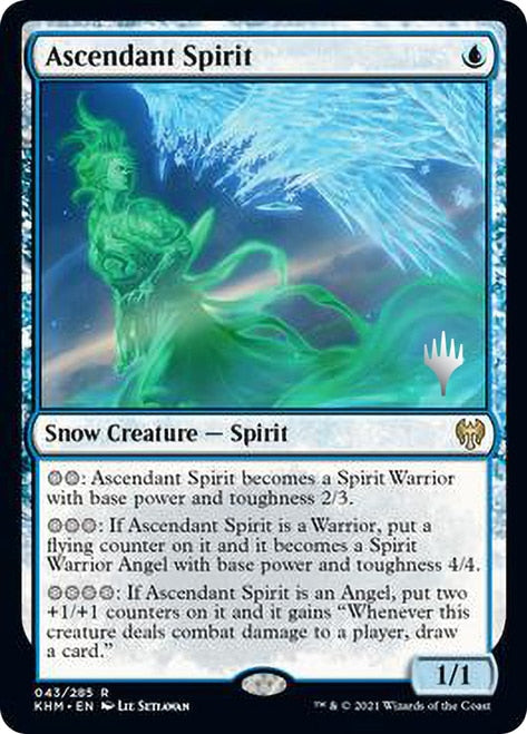 Ascendant Spirit (Promo Pack) [Kaldheim Promos]