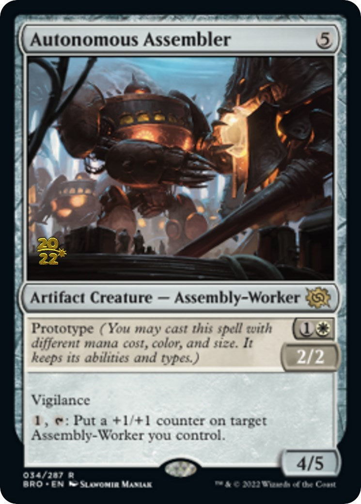 Autonomous Assembler [The Brothers' War: Prerelease Promos]