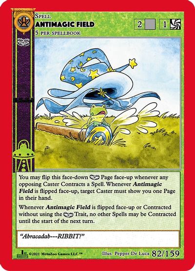 Antimagic Field [Cryptid Nation: First Edition]