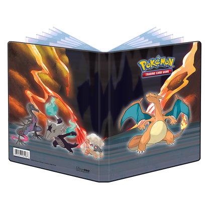 Ultra PRO: 4-Pocket Portfolio - Pokemon (Charizard, Salazzle, Torkoal, and Alolan Marowak)