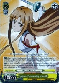 Asuna's Commanding Strength (SAO/S20-E007 R) [Sword Art Online]