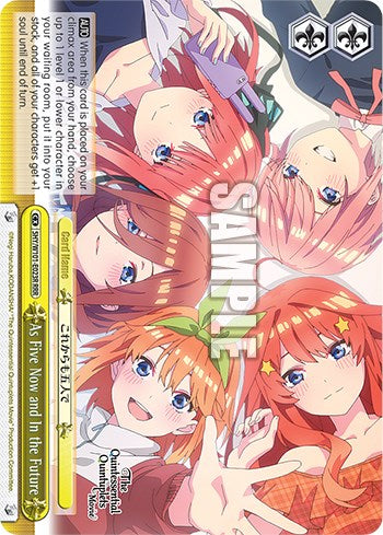 As Five Now and In the Future (5HY/W101-E023R RRR) [The Quintessential Quintuplets Movie]