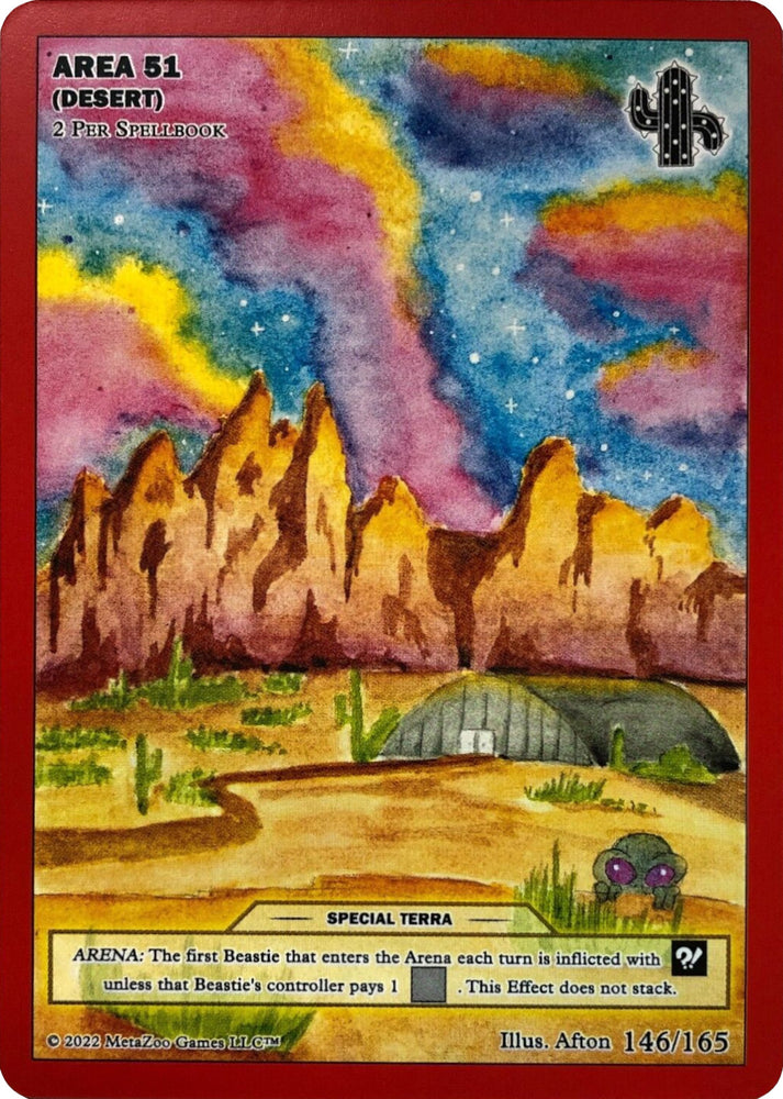 Area 51 (Desert) [Cryptid Nation: UFO First Edition]