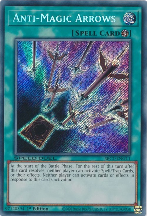 Anti-Magic Arrows [SBC1-ENG11] Secret Rare