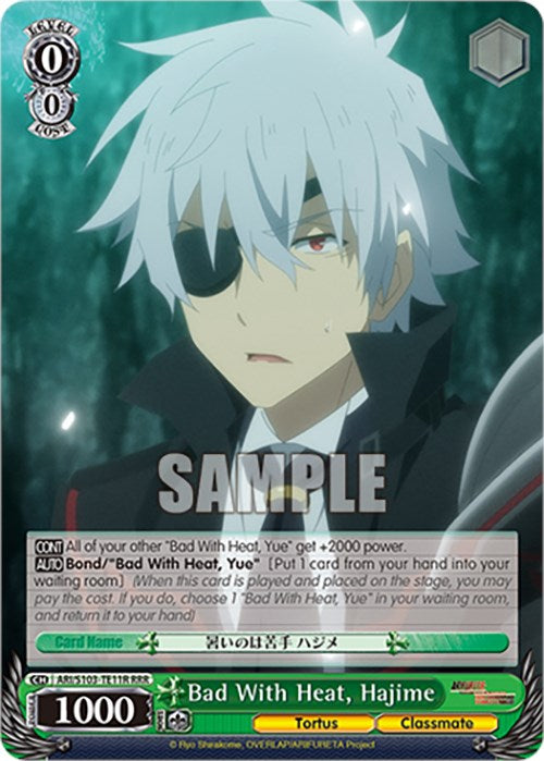 Bad With Heat, Hajime (ARI/S103-TE11R (RRR)) [Arifureta: From Commonplace to World's Strongest]