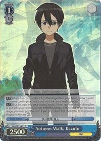 Autumn Walk, Kazuto (SAO/SE23-E27 C) (Parallel Foil) [Sword Art Online II]