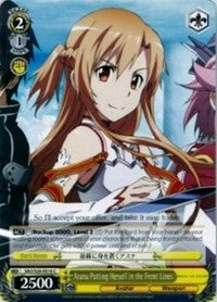 Asuna Putting Herself in the Front Lines (SAO/S26-E016 C) [Sword Art Online Vol.2]