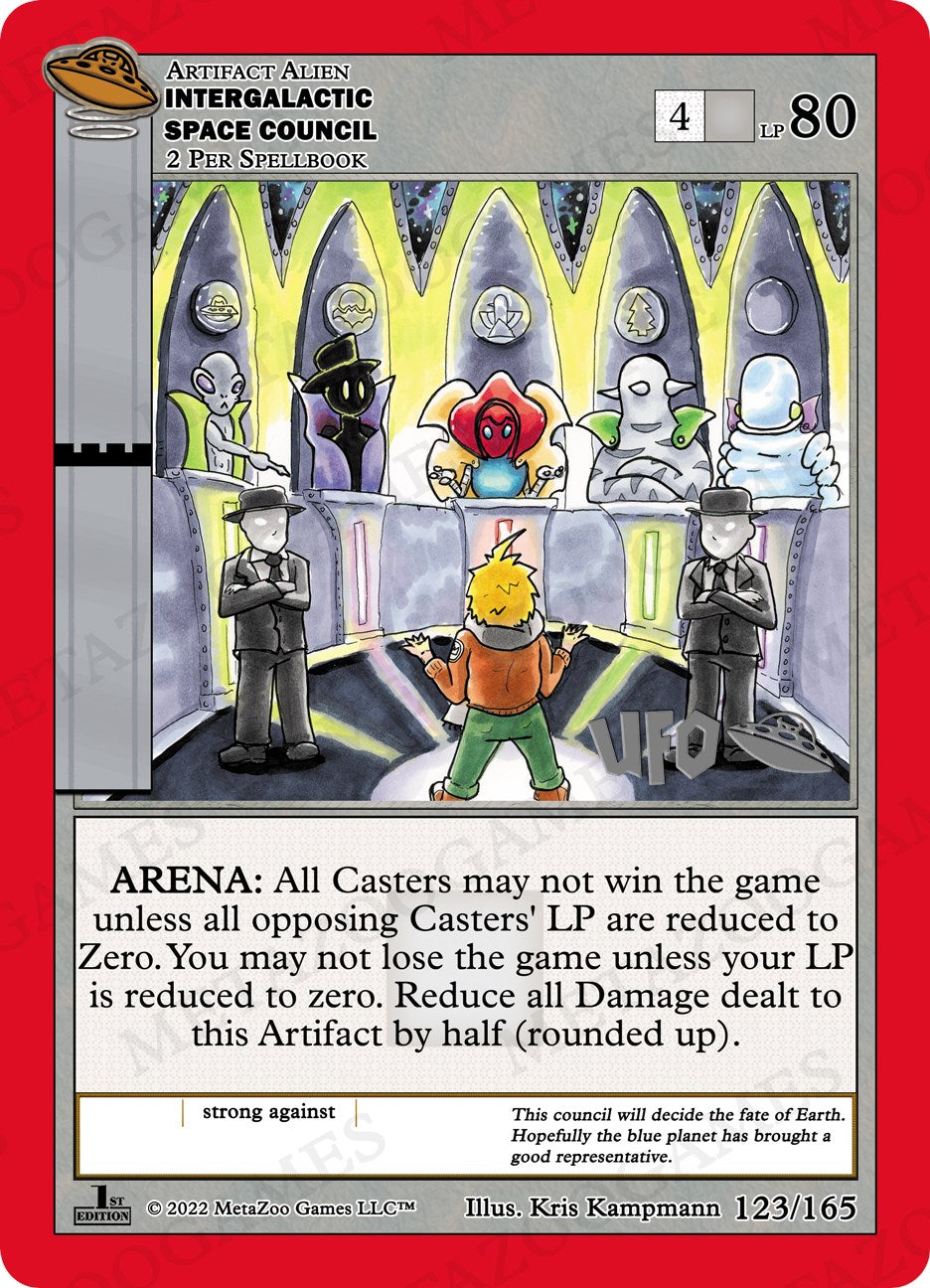Intergalactic Space Council [Cryptid Nation: UFO First Edition Spoiler Pack]