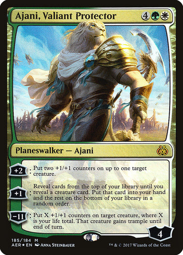 Ajani, Valiant Protector [Aether Revolt]