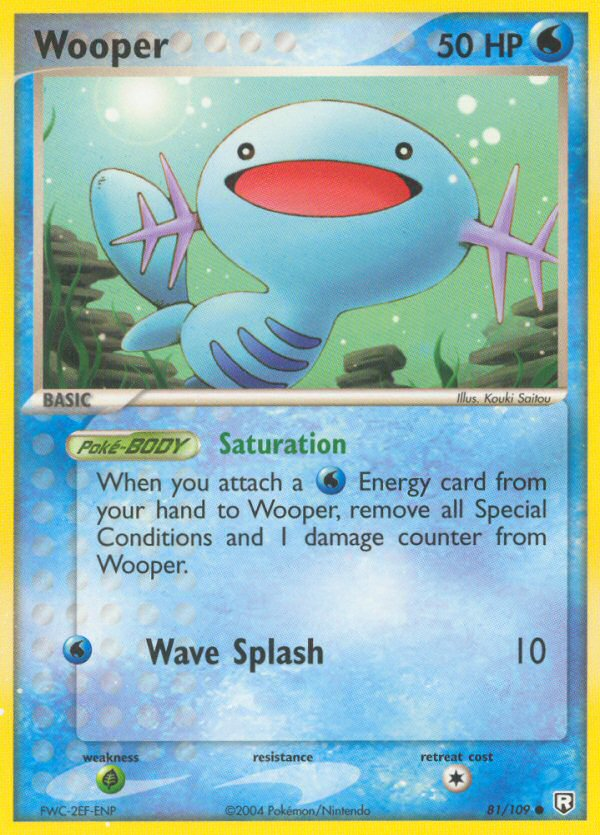 Wooper (81/109) [EX: Team Rocket Returns]