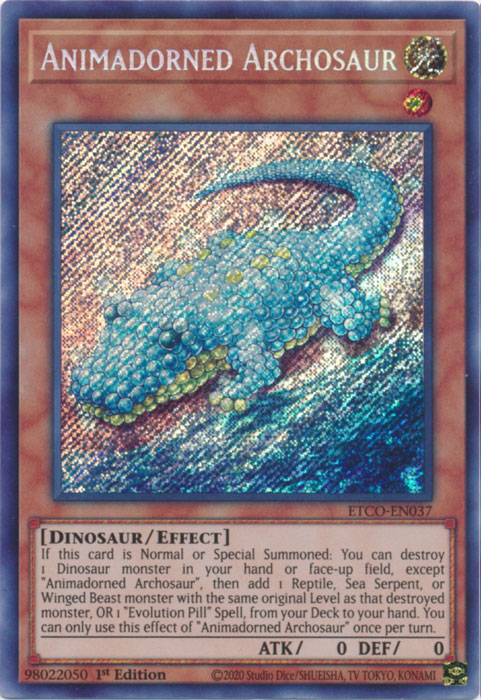 Animadorned Archosaur [ETCO-EN037] Secret Rare