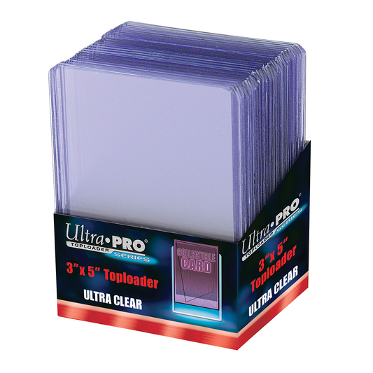 Ultra PRO: Toploader - 3" x 5" (25ct)