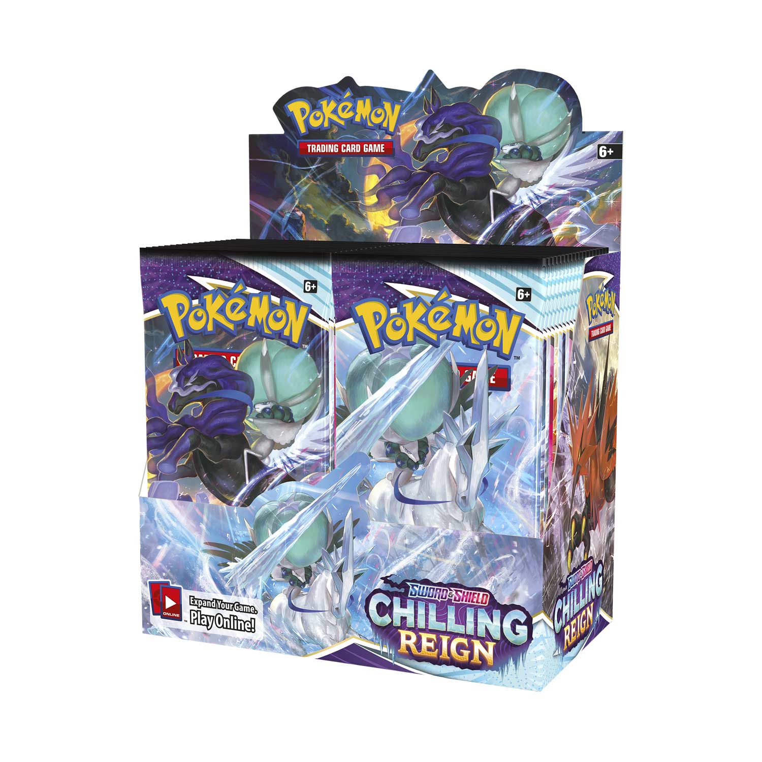 Sword & Shield: Chilling Reign - Booster Box (ugly shrink wrap)