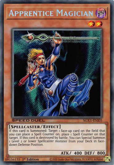 Apprentice Magician [SGX1-ENI05] Secret Rare