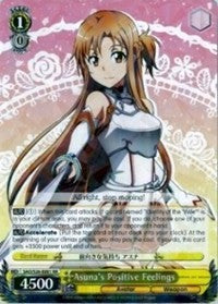 Asuna's Positive Feelings (SAO/S26-E001 RR) [Sword Art Online Vol.2]