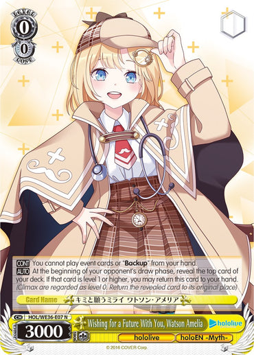 Wishing for a Future With You, Watson Amelia [hololive production Premium Booster]